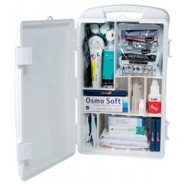 Armoire à pharmacie PVC transportable - garnie Armoire à pharmacie PVC transportable - garnie