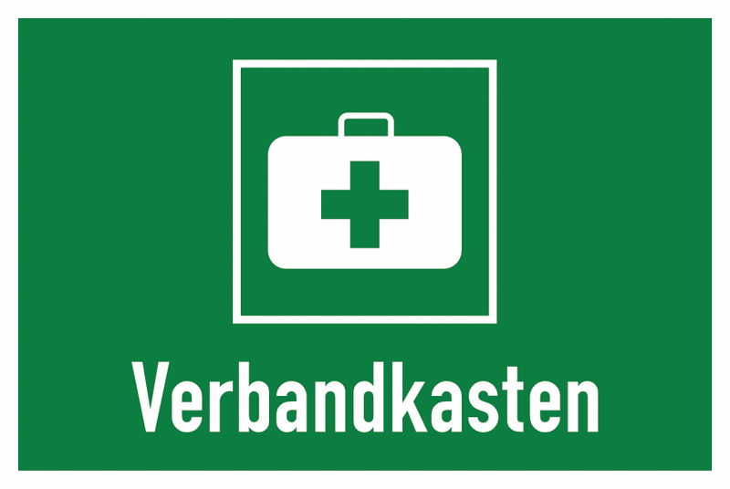 Erste-Hilfe-Schilder &ldquo;Verbandkasten&rdquo; - Schilder online kaufen | SETON