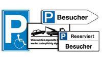 Parkplatzschilder