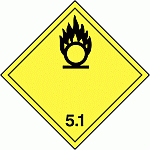 Gefahrgutklasse 5 entzündend wirkende Stoffe