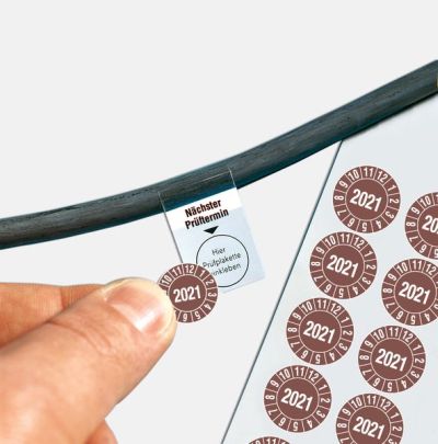 Anwendungsbild Kabelgrundplakette