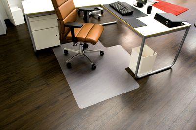 Bürostuhlunterlage mit Lippe