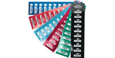DuraGuard Inventaretiketten, individuell, aus metallisiertem Polyester