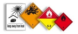 Gefahrgutetiketten