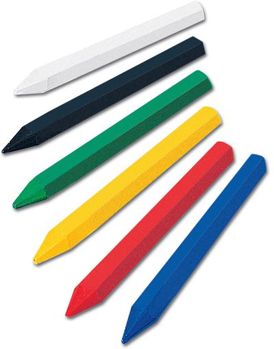 Öl-Markierungskreide in verschiedenen Farben