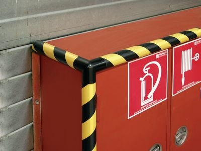 Eckschutzprofil zum Schutz vor Stoßverletzungen