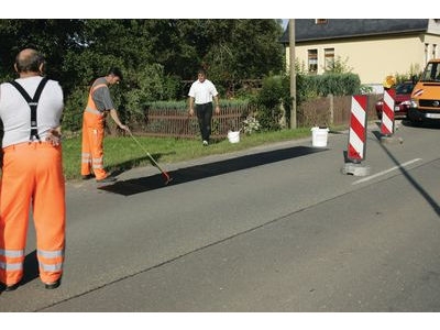 Asphalt Porenverschluss-Masse