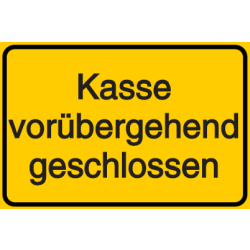 Schild Zahlungsmöglichkeiten kaufen - Schilder | SETON