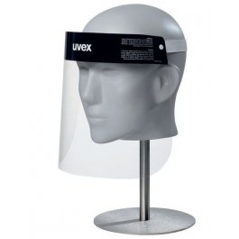 uvex Gesichtsvisier als Spuckschutz uvex Gesichtsvisier als Spuckschutz
