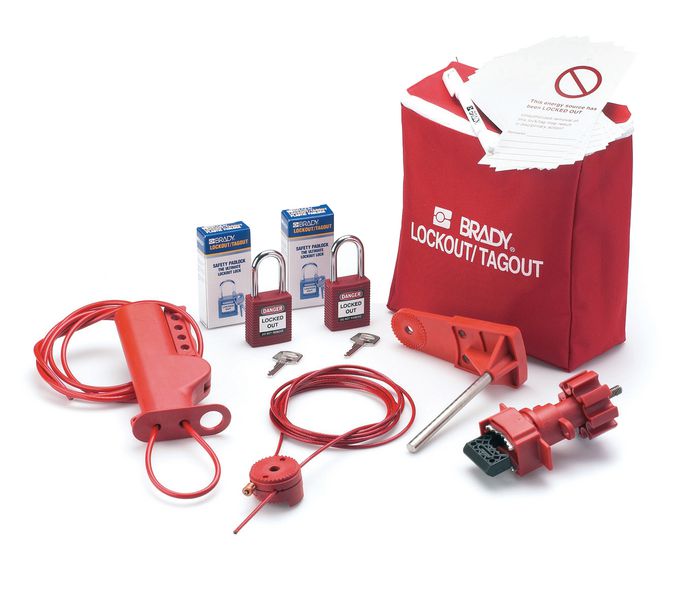 BRADY Lockout/Tagout StarterSet SETON