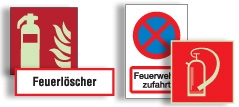 Brandschutzschilder