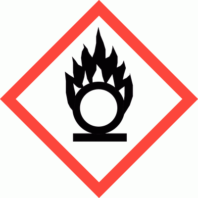 GHS03 Flamme über Kreis