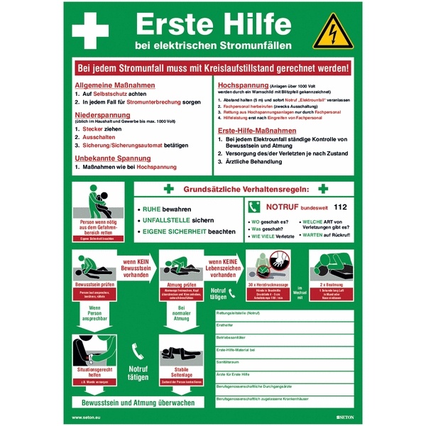 Betriebsaushang Erste-Hilfe