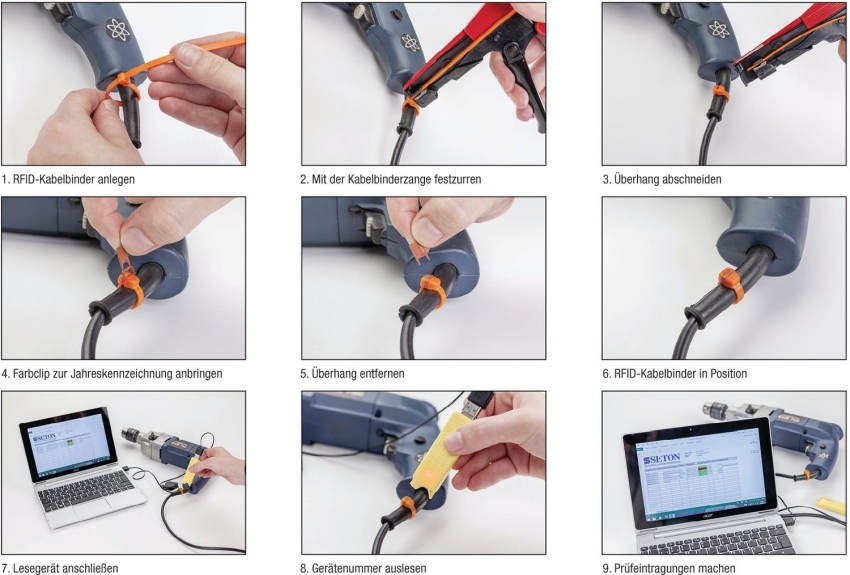 Funktion RFID-Kabelbinder