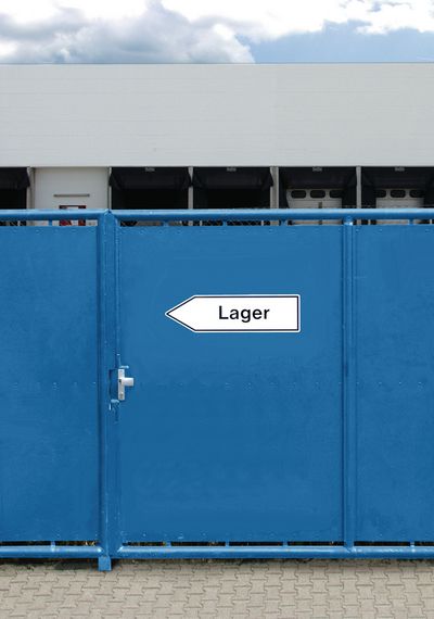 Wegweiser Lager