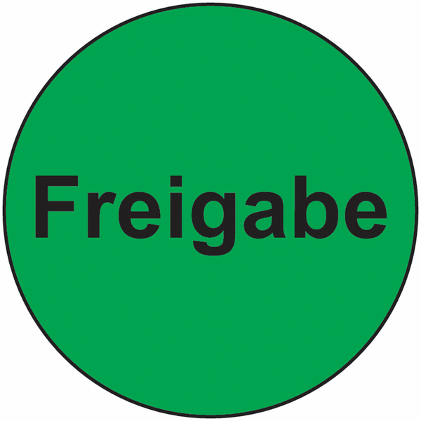 Freigabe Etiketten zur Qualitätssicherung online kaufen SETON