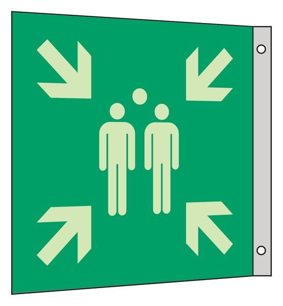 Sammelstelle Rettungszeichen Symbol Online Kaufen Seton