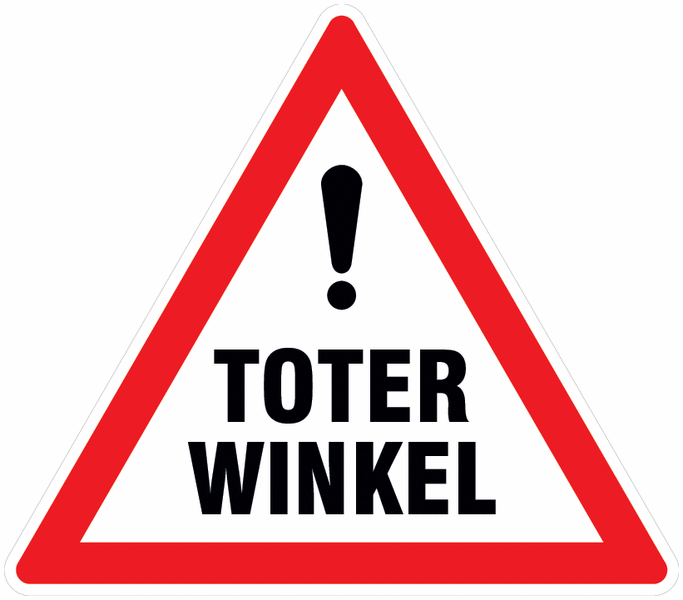 Toter Winkel Warnkennzeichnung online kaufen SETON