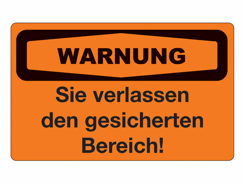 Verlassen Sie Sofort Den Gesicherten Bereich Verlassen Sie Sofort Den Gesicherten Bereich