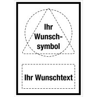 Glas-Fix Schilder zum selbst gestalten