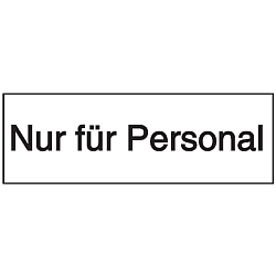 Vorlage: Nur für Personal