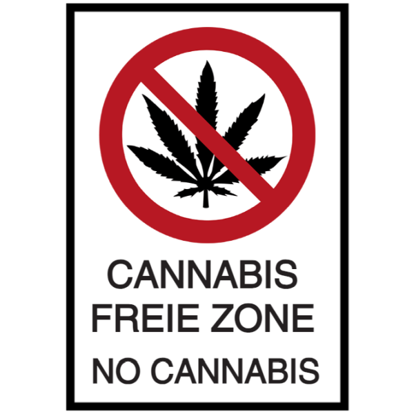 Cannabis Schilder SETON