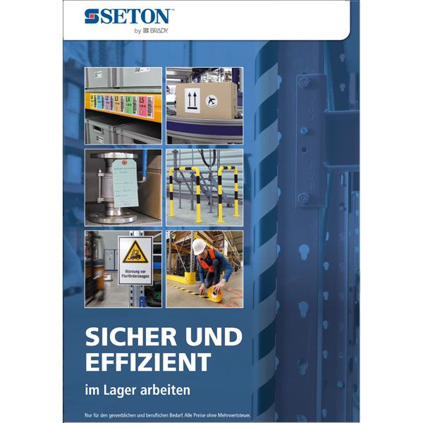 Katalog für Schilder & Etiketten kostenlos anfordern SETON SETON