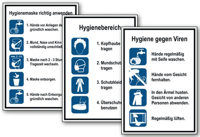 Hygieneschilder